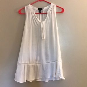 White tunic blouse